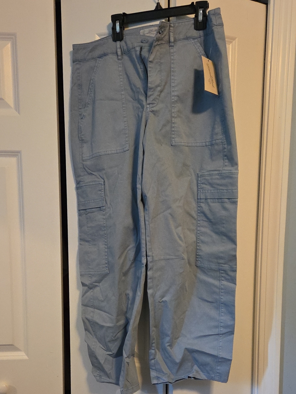 NWT Universal Thread Women’s Cargo Pants Light Blue Size 10